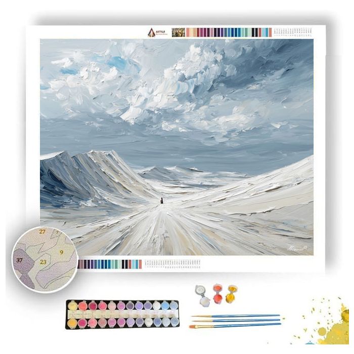 RISING SCENE - Paint by Numbers Full Kit