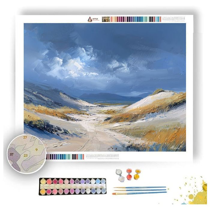 CALM FIELD - Paint by Numbers Full Kit