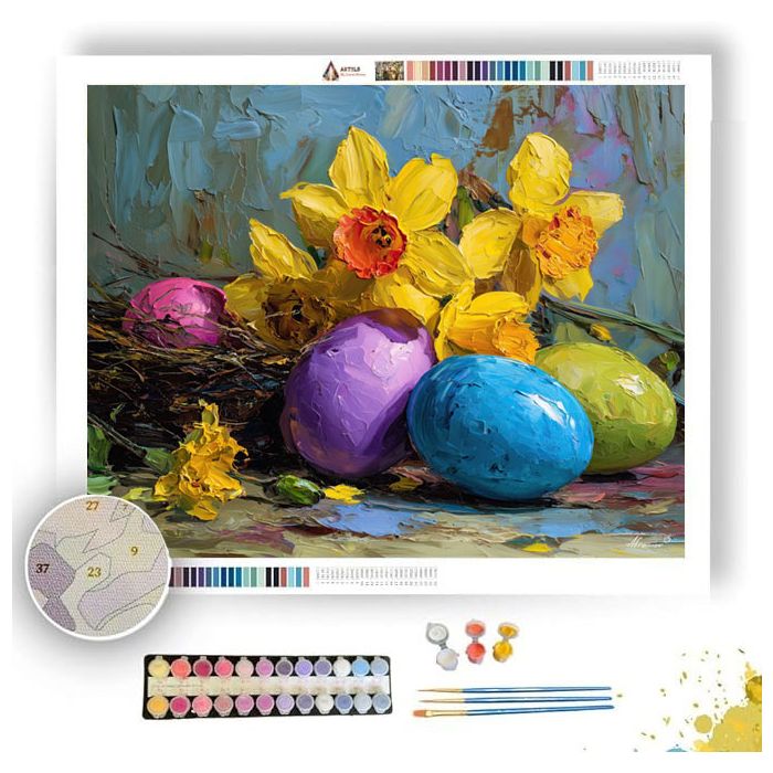 BOLD STRUCTURE - Paint by Numbers Full Kit