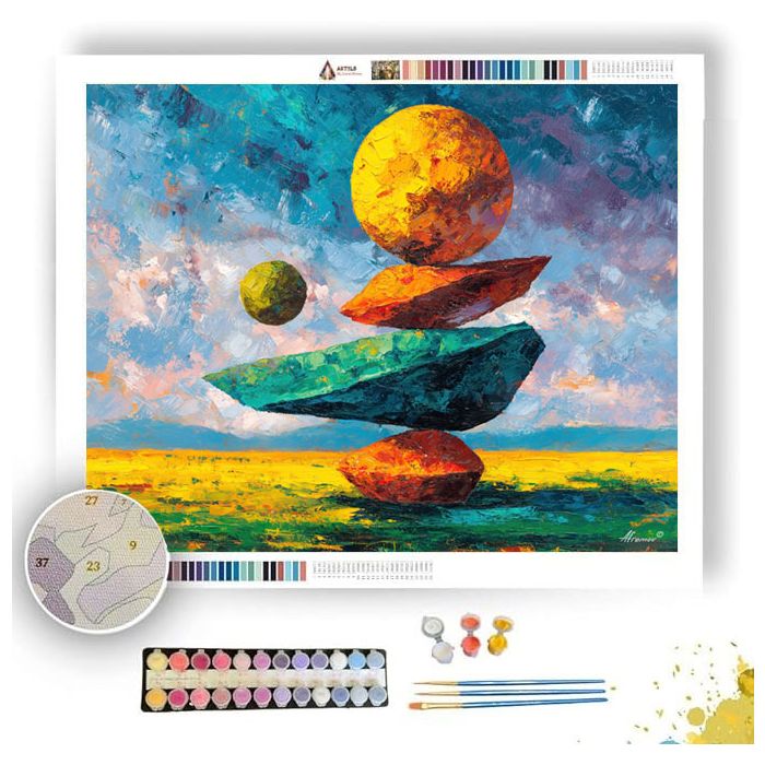 WINDY BALANCE - Paint by Numbers Full Kit