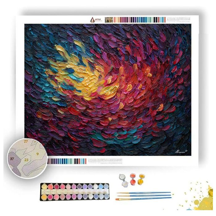 LIVING IMAGE - Paint by Numbers Full Kit