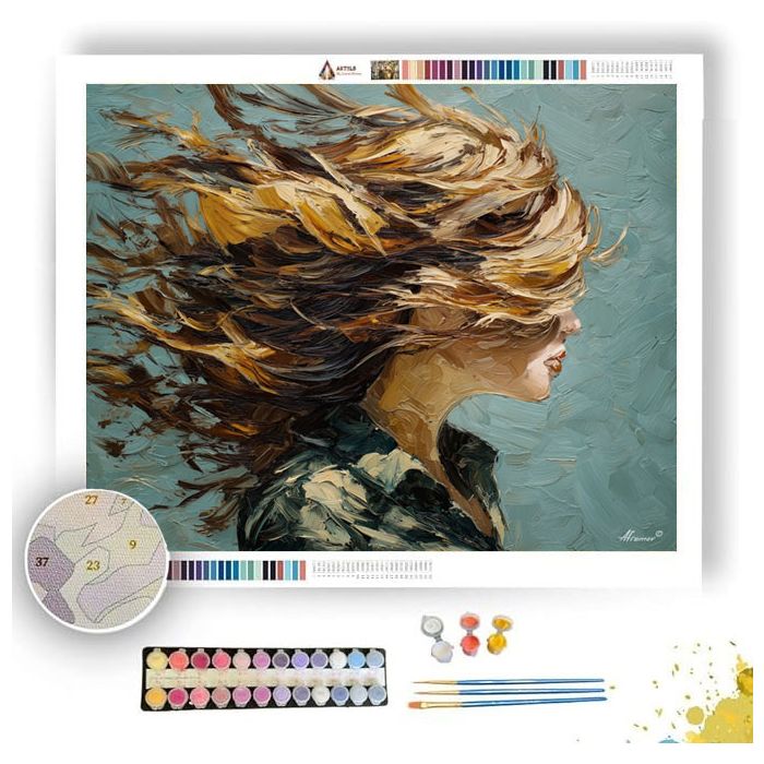 QUIET IMAGE - Paint by Numbers Full Kit