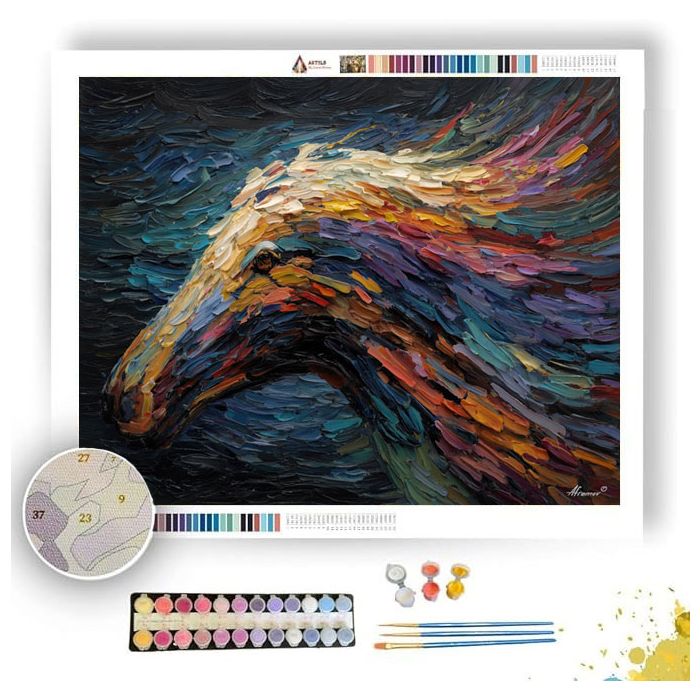 RISING MOMENT - Paint by Numbers Full Kit