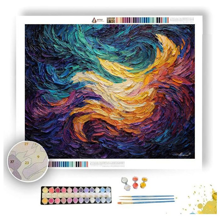 SILENT SYMBOL - Paint by Numbers Full Kit