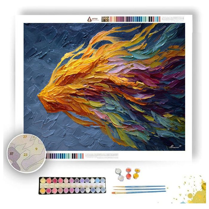 WINDY SPACE - Paint by Numbers Full Kit