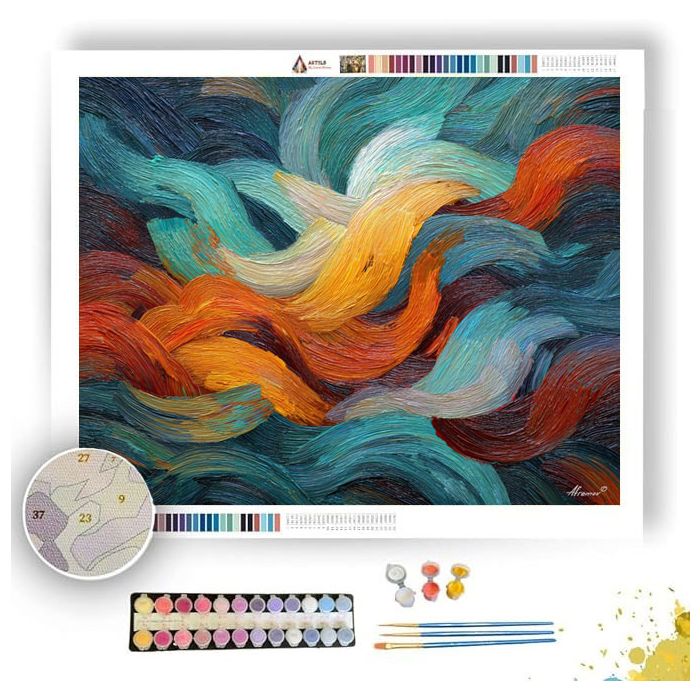 CALM MARK - Paint by Numbers Full Kit