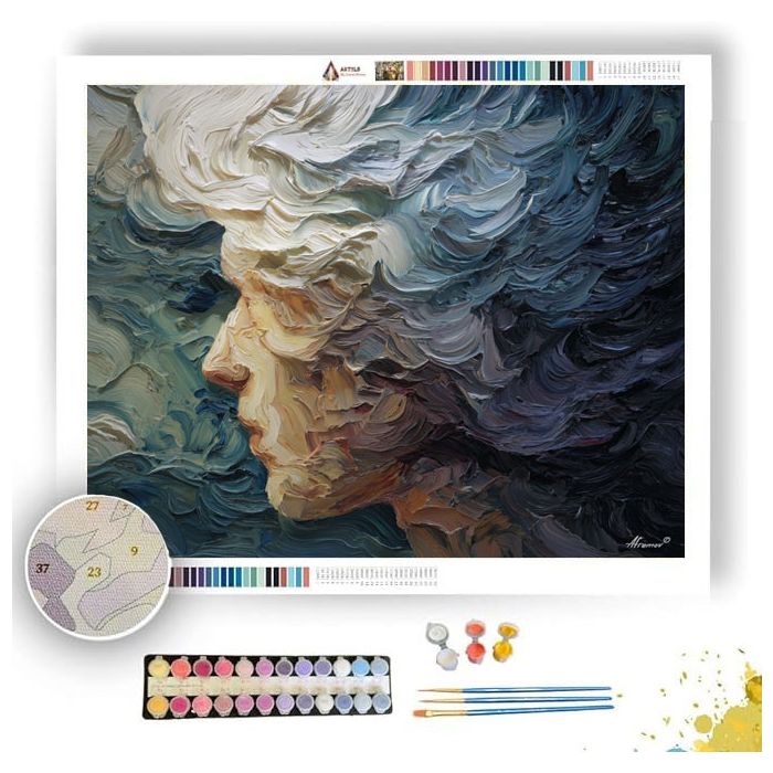 SILENT BALANCE - Paint by Numbers Full Kit