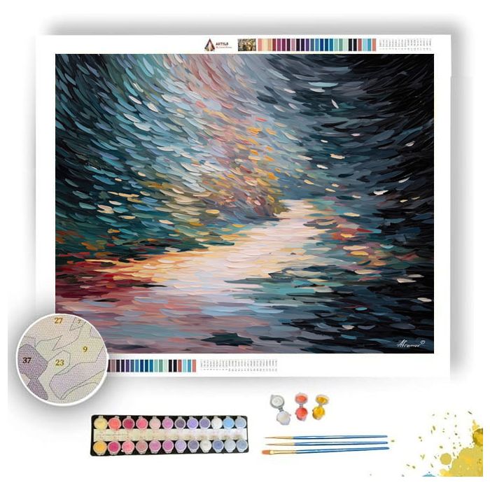 QUIET PATH - Paint by Numbers Full Kit