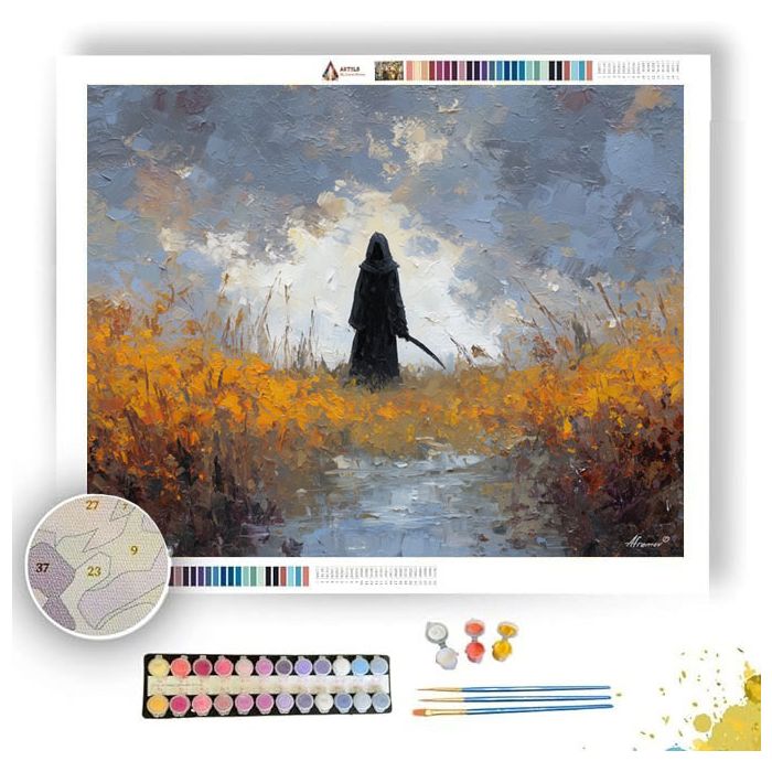 QUIET FIGURE - Paint by Numbers Full Kit