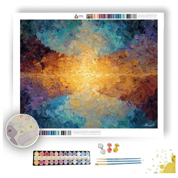 GLOWING BALANCE - Paint by Numbers Full Kit