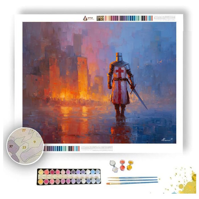 BRIGHT SCENE - Paint by Numbers Full Kit