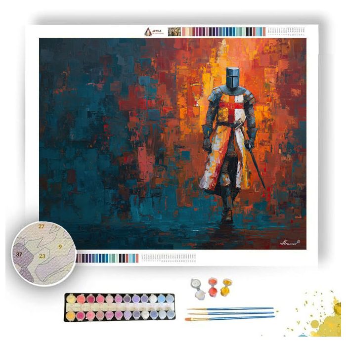 CALM STRUCTURE - Paint by Numbers Full Kit