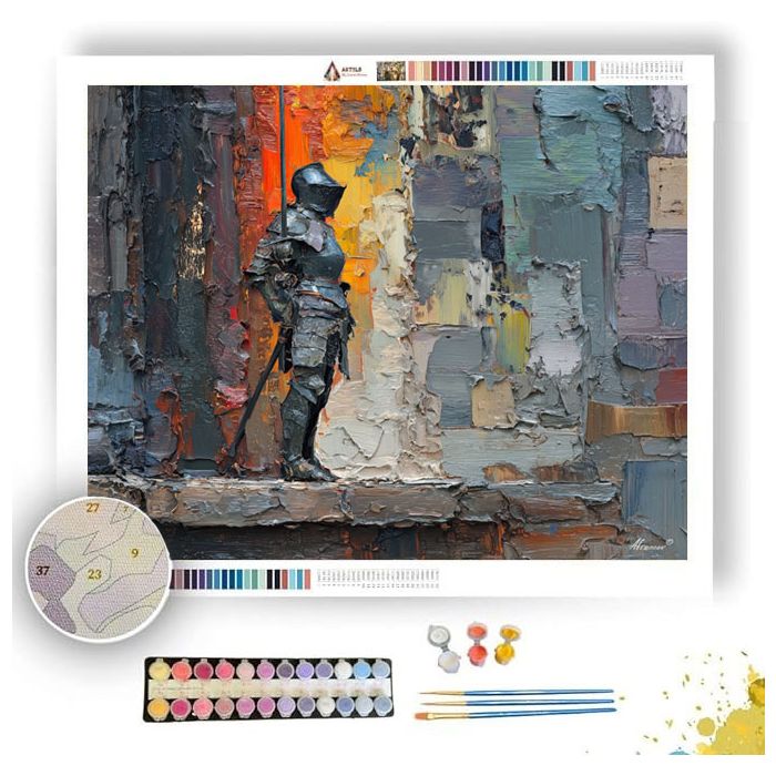 BROKEN STRUCTURE - Paint by Numbers Full Kit