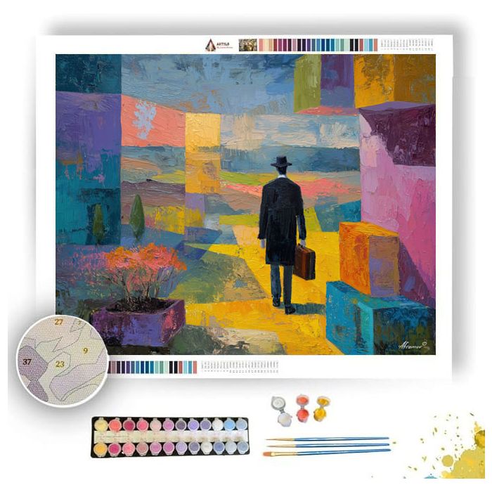SILENT FIGURE - Paint by Numbers Full Kit