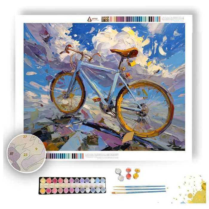 WINDY CYCLE - Paint by Numbers Full Kit