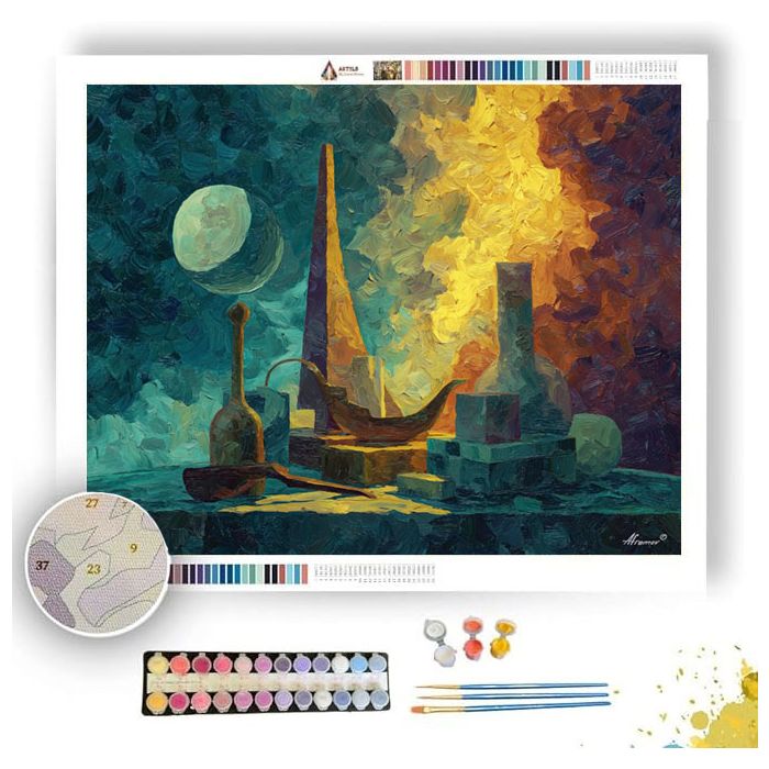 GLOWING ORDER - Paint by Numbers Full Kit