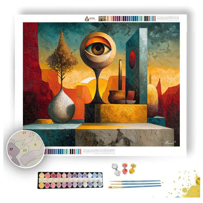 RISING BALANCE - Paint by Numbers Full Kit