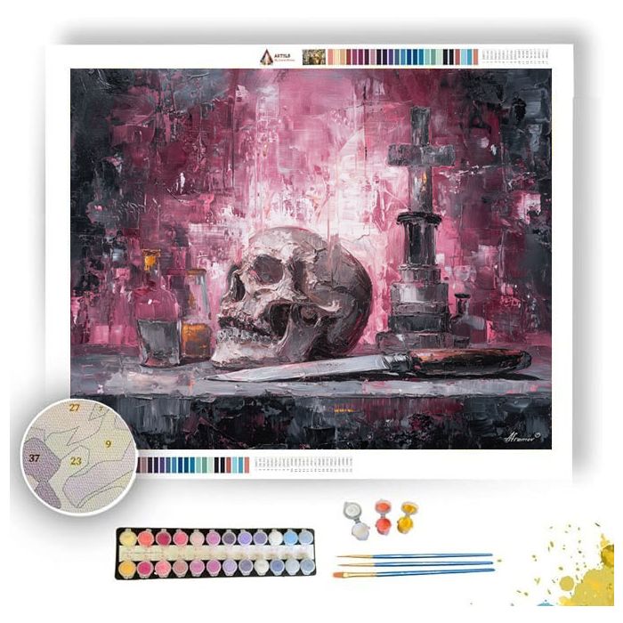 DARK SYMBOL - Paint by Numbers Full Kit