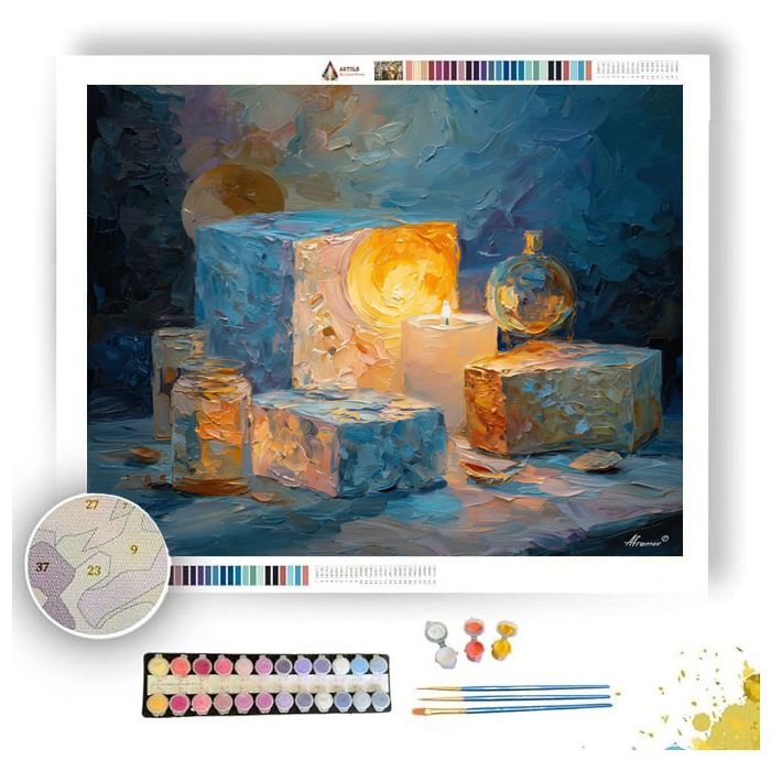 GLOWING MOMENT - Paint by Numbers Full Kit