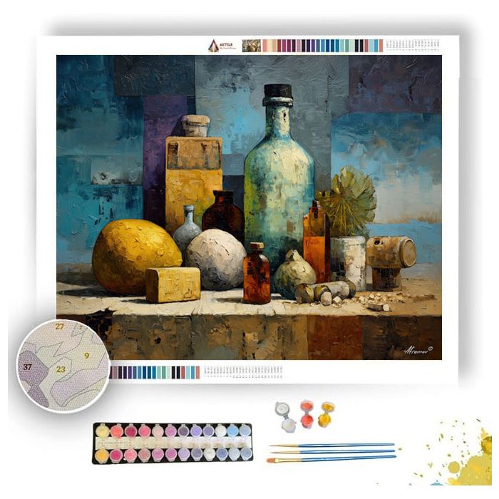 BROKEN SCENE - Paint by Numbers Full Kit