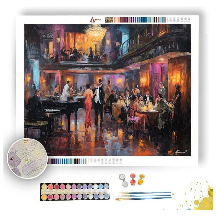 SILVER WHISPER - Paint by Numbers Full Kit