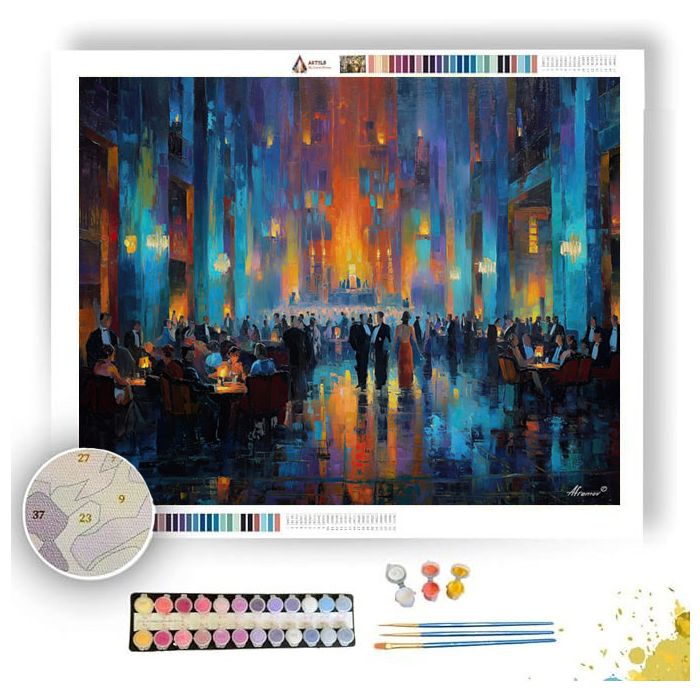 ELECTRIC RITUAL - Paint by Numbers Full Kit