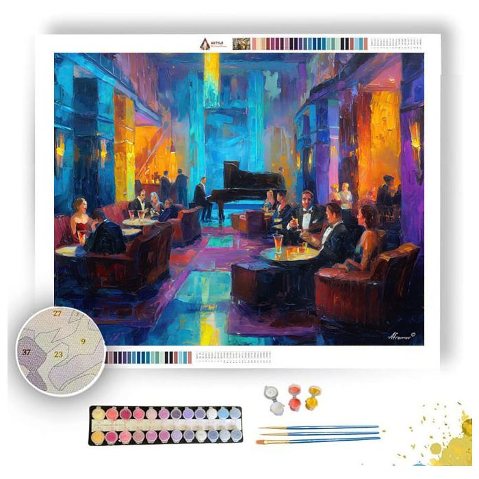 BRIGHT LEGEND - Paint by Numbers Full Kit