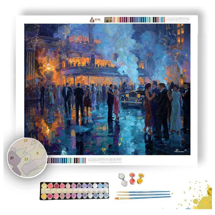 MIDNIGHT MASQUERADE - Paint by Numbers Full Kit
