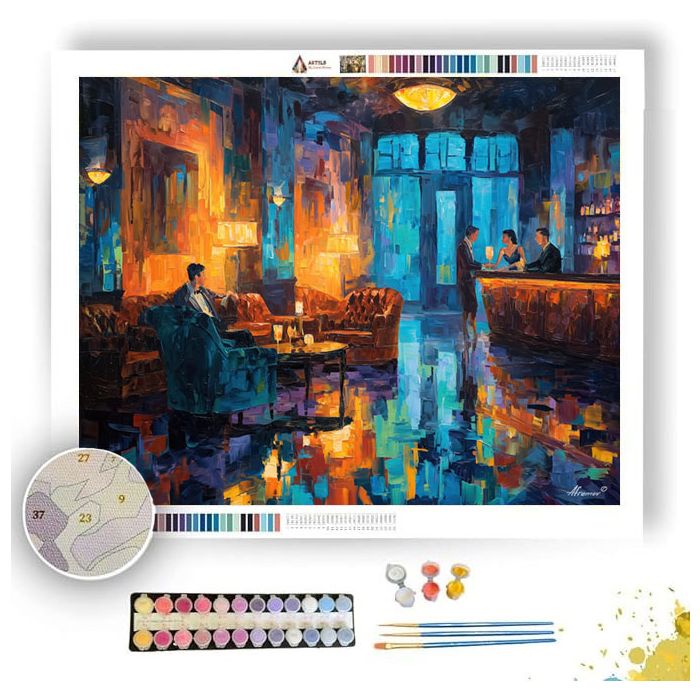 LUMINOUS STORM - Paint by Numbers Full Kit