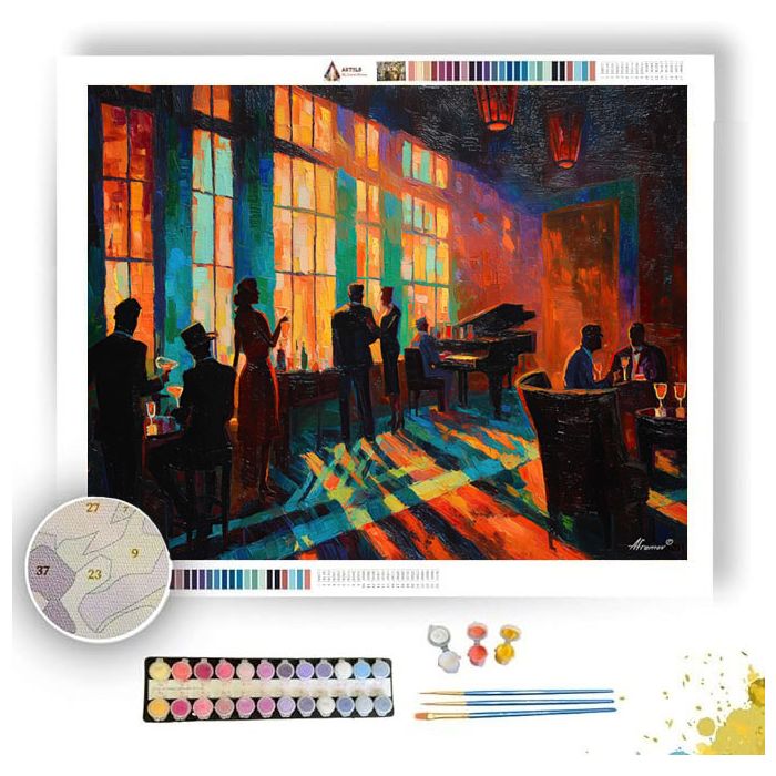 SHADOW CITY - Paint by Numbers Full Kit