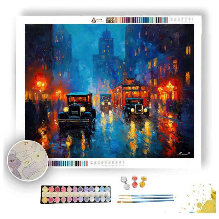 VIVID CITY - Paint by Numbers Full Kit