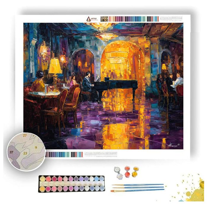 BRIGHT WHISPER - Paint by Numbers Full Kit