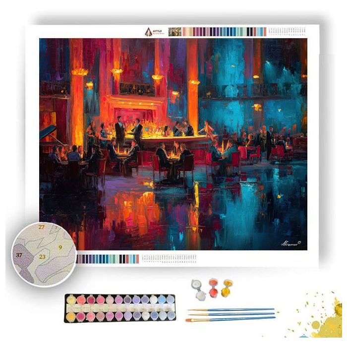 ELECTRIC LEGEND - Paint by Numbers Full Kit