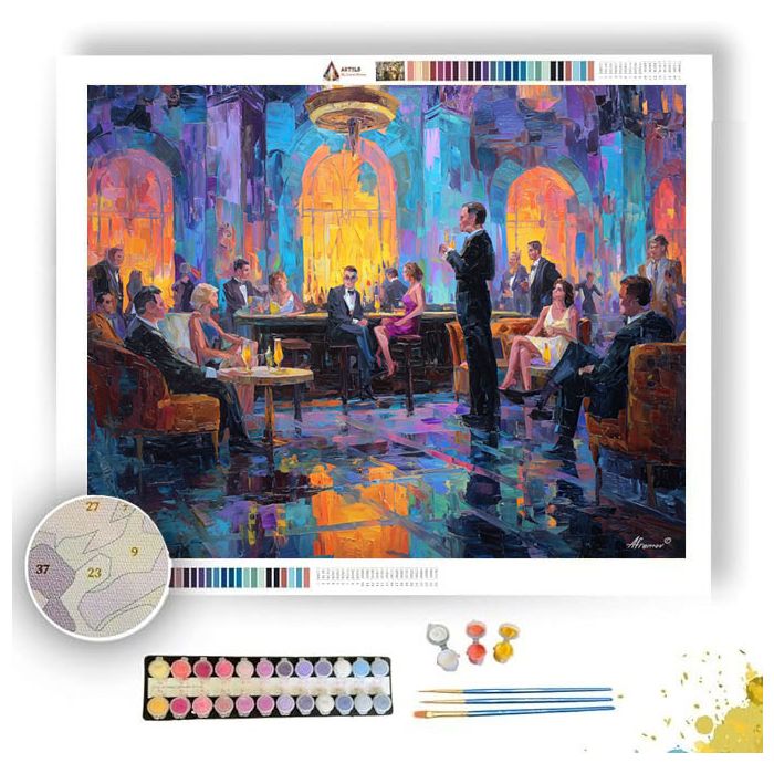 SILVER REALM - Paint by Numbers Full Kit