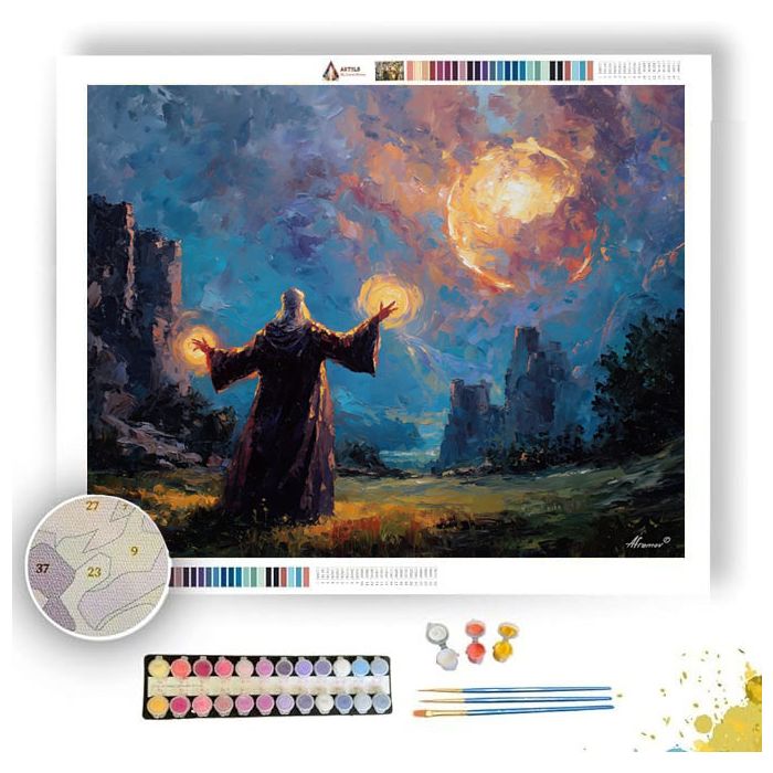 ANCIENT FRAME - Paint by Numbers Full Kit