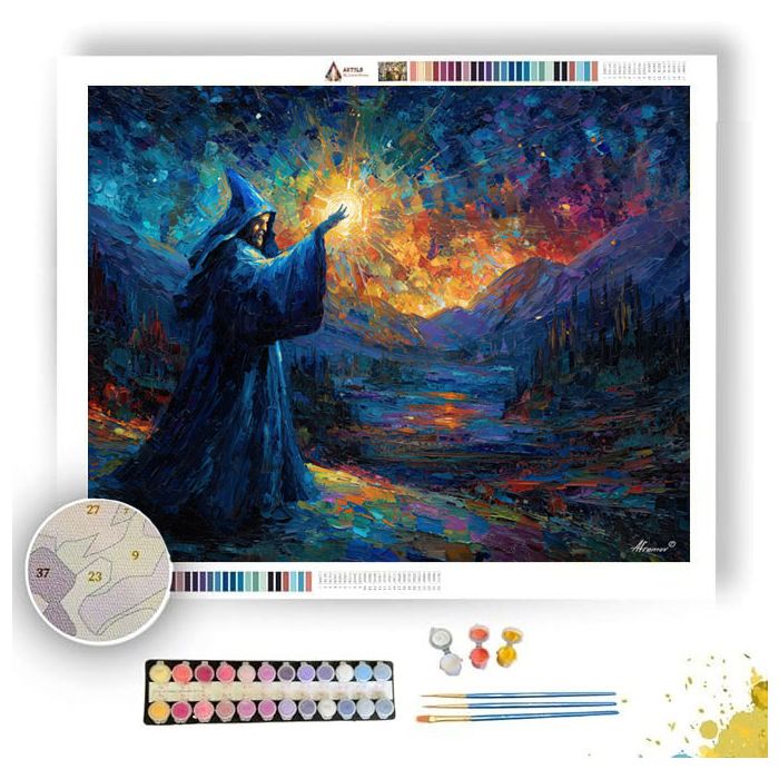 MIDNIGHT ARC - Paint by Numbers Full Kit