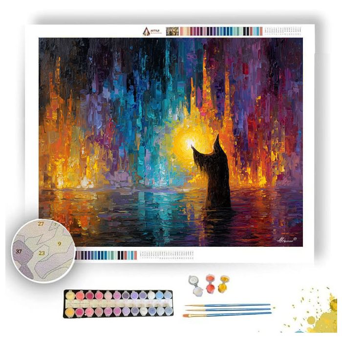 LUMINOUS CITY - Paint by Numbers Full Kit