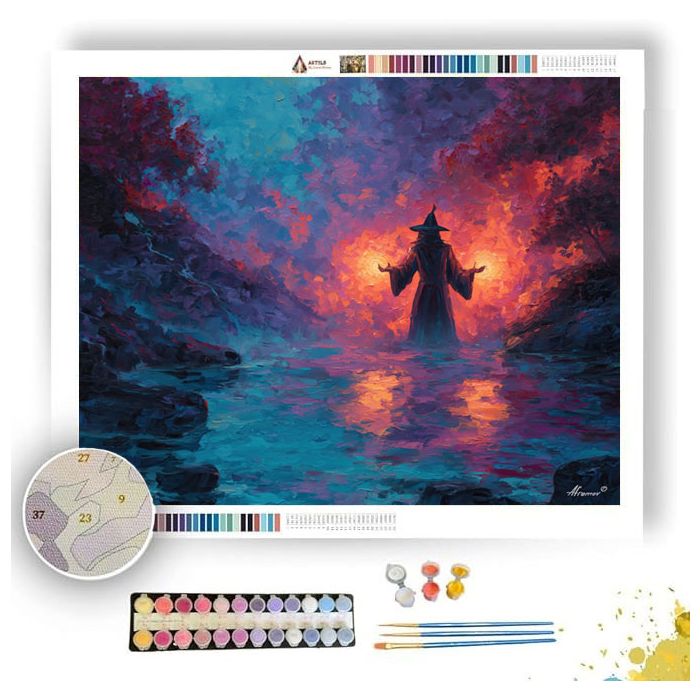 NEON REVERIE - Paint by Numbers Full Kit