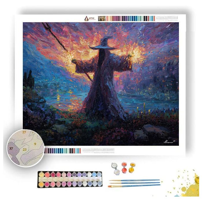 IRON MASQUERADE - Paint by Numbers Full Kit
