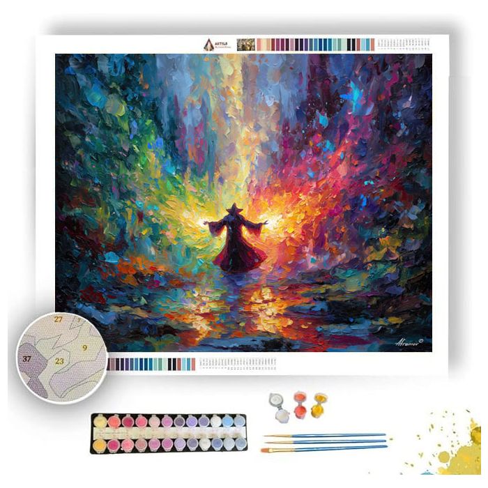 VIVID LEGEND - Paint by Numbers Full Kit