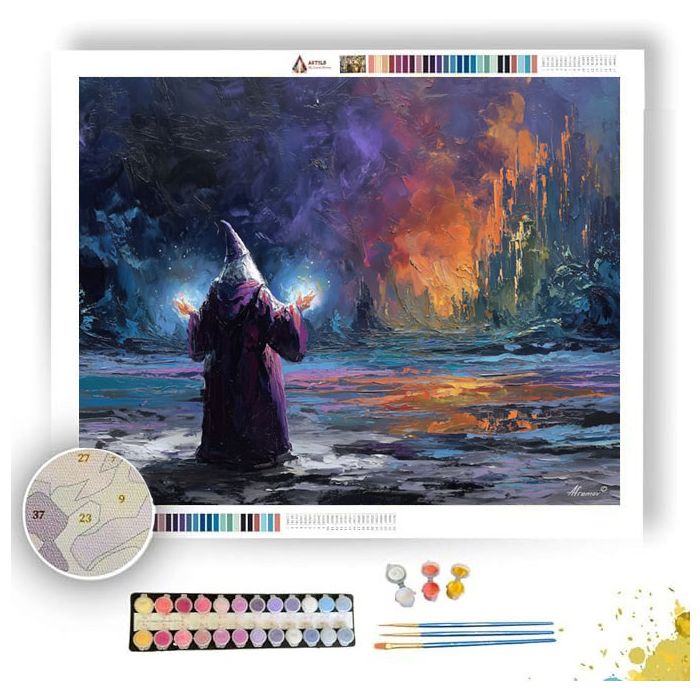 FROZEN MYTH - Paint by Numbers Full Kit