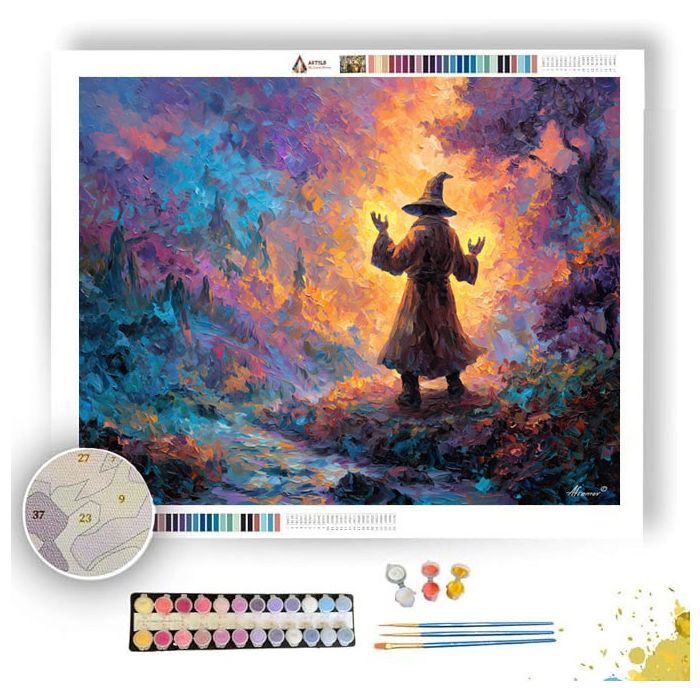 SHADOW HORIZON - Paint by Numbers Full Kit