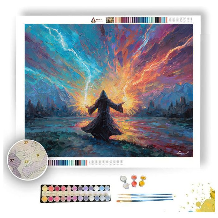 ELECTRIC MYTH - Paint by Numbers Full Kit