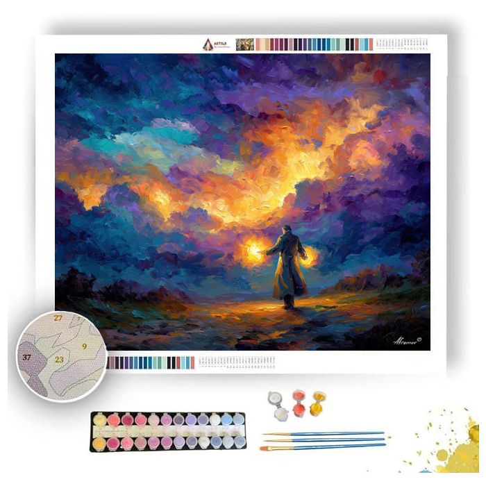 RISING STORM - Paint by Numbers Full Kit
