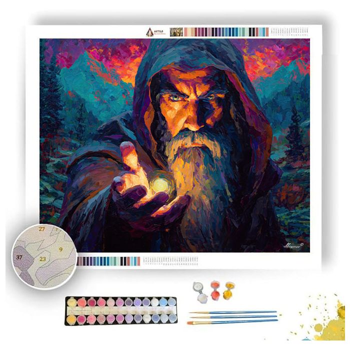 DARK FRAME - Paint by Numbers Full Kit