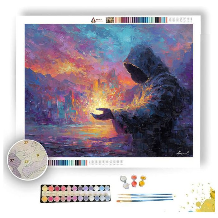LUMINOUS MASQUERADE - Paint by Numbers Full Kit