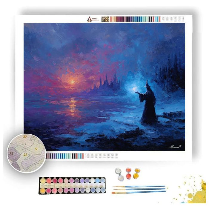 FROZEN WHISPER - Paint by Numbers Full Kit