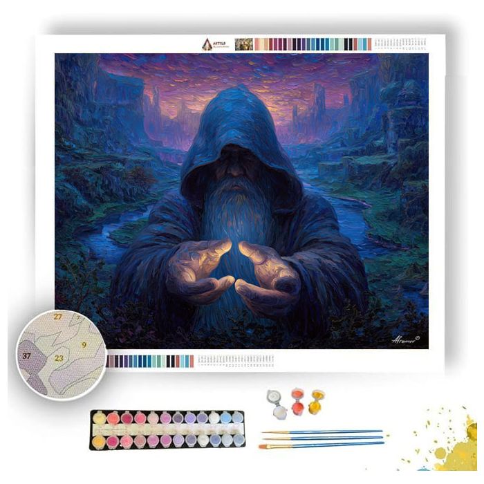 DARK MYTH - Paint by Numbers Full Kit