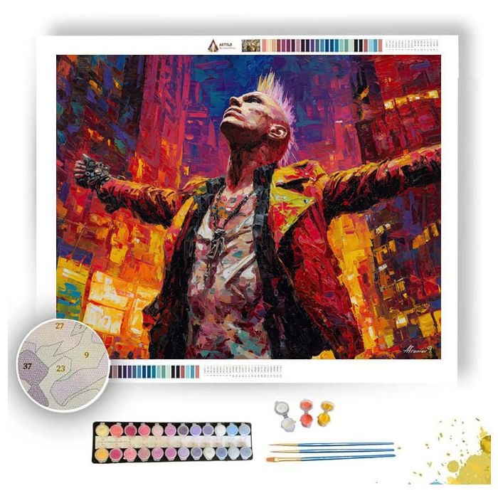 BRIGHT RITUAL - Paint by Numbers Full Kit