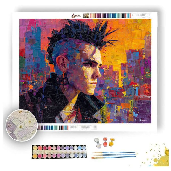 LUMINOUS SPECTRUM - Paint by Numbers Full Kit